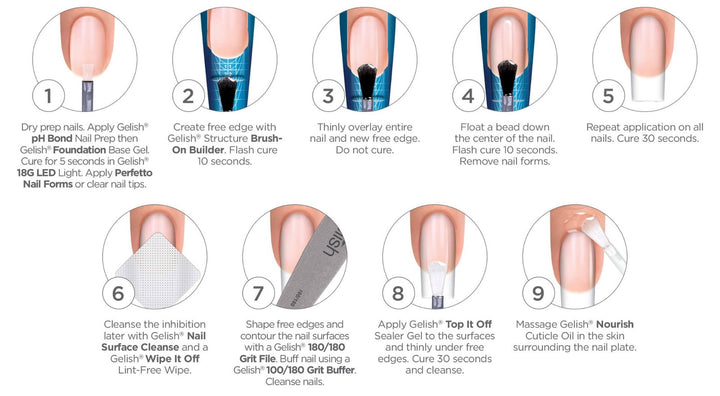 Gelish Brush-on-Builder Application