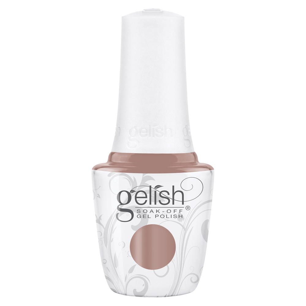 Gelish Vernis Gel Don't Bring Me Down 15mL beige brun taupe