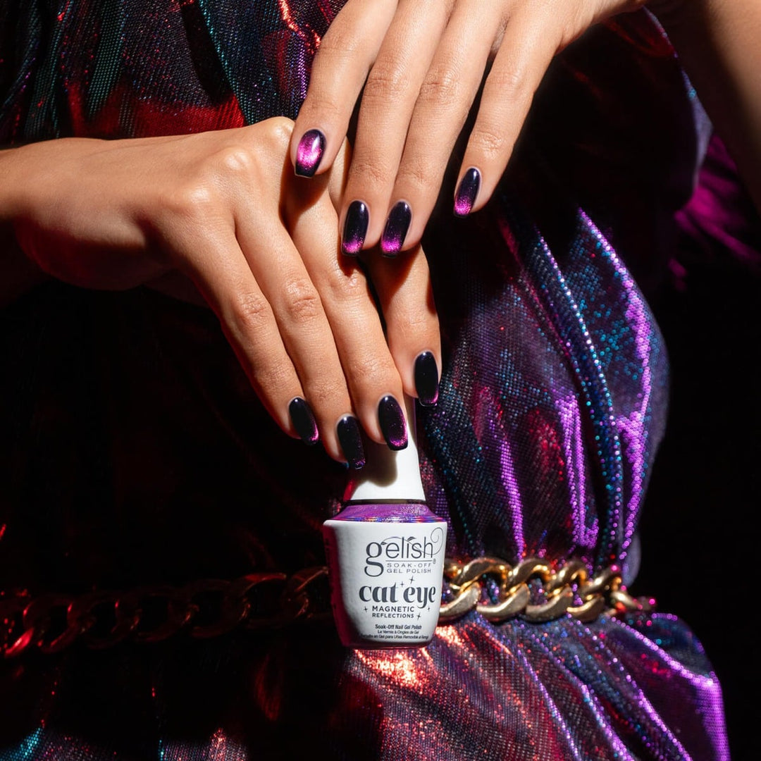 Gelish Vernis Gel Let's Glow Girls - Cat's Eye Magnetic Refection