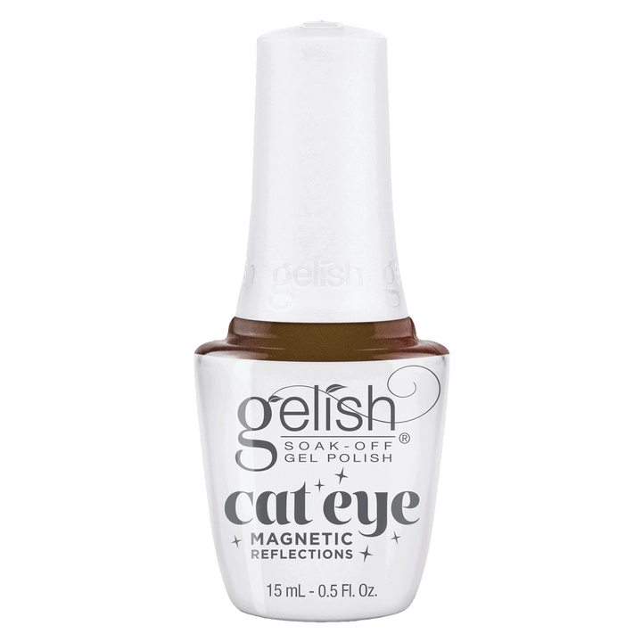 Gelish Vernis Gel Magnétique Can You Candle It ? 15mL Cat Eye orange rose