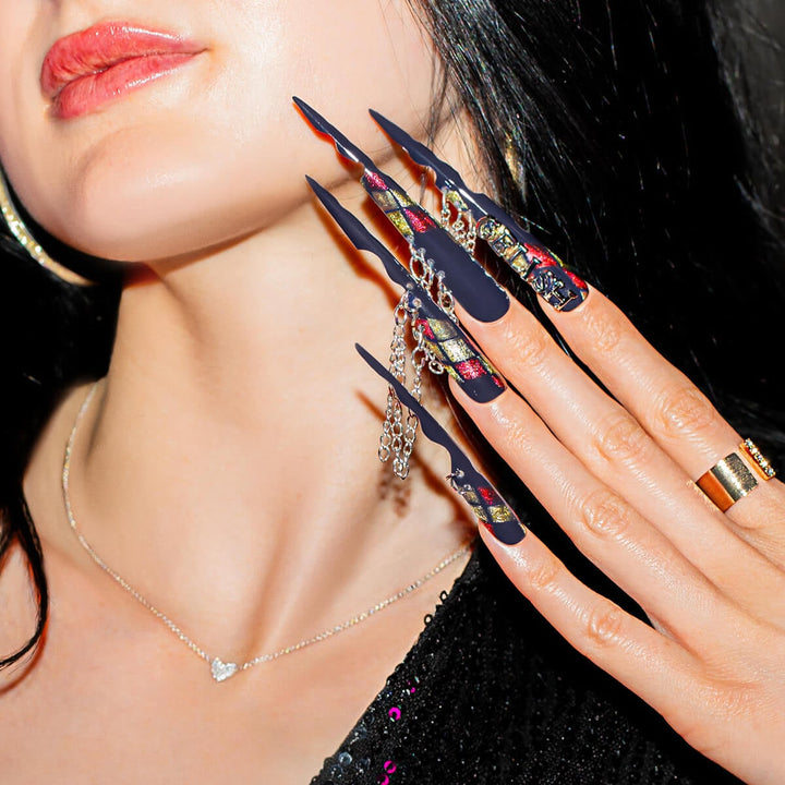 vernis Gel Night After Night Gelish  bleu indigo inspiration