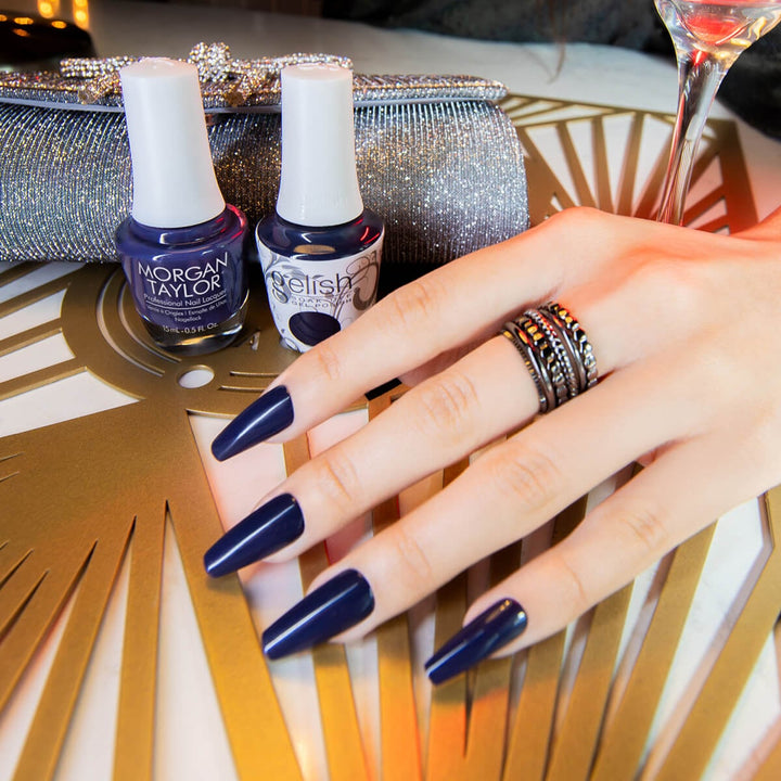 vernis Gel Night After Night Gelish  bleu indigo