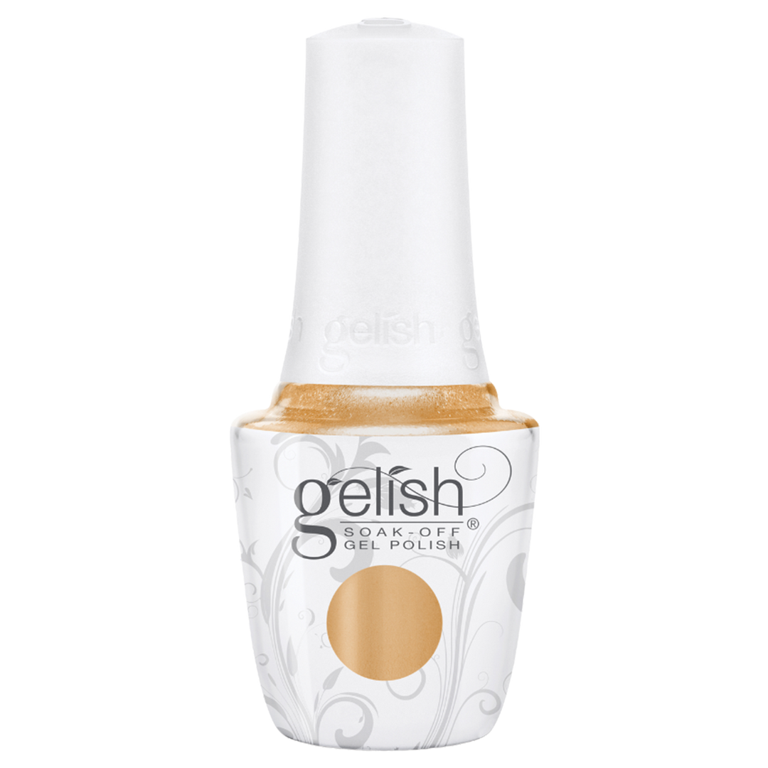 Gelish vernis Gel Give Me a Bubbly Champagne pêche