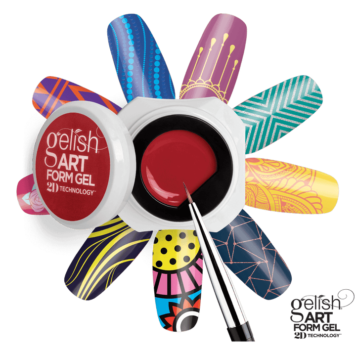 Gelish Art Form Gel - Essential Black 5g