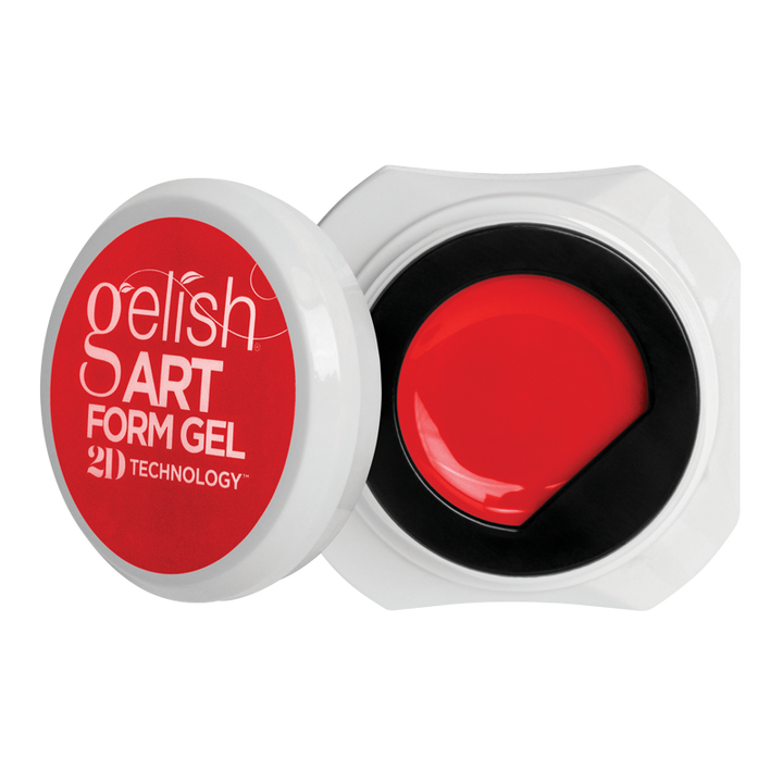 Gelish Art Form Gel - Néon Rouge 5g