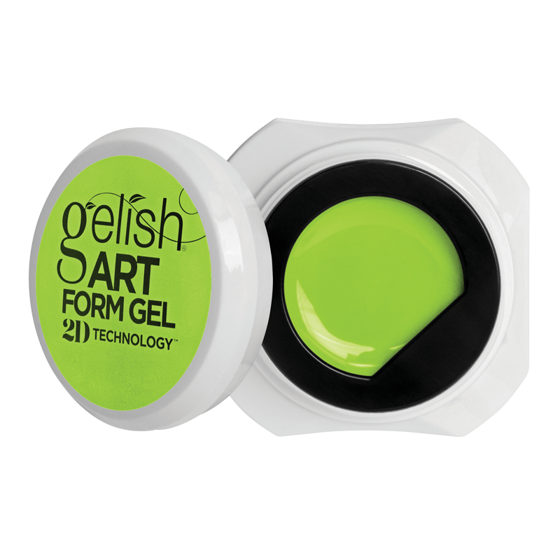 Gelish Art Form Gel - Néon Jaune 5g