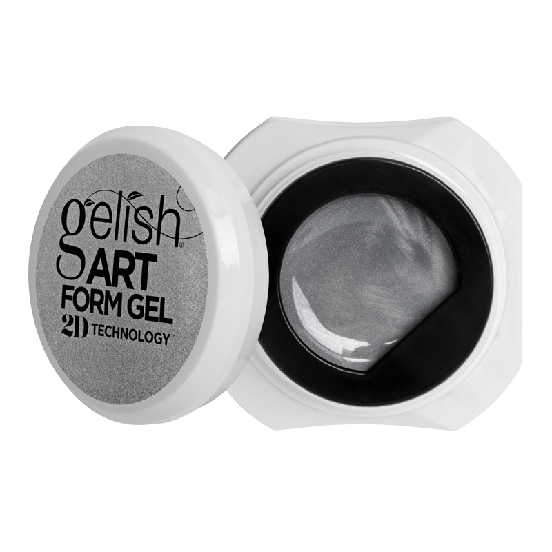 Gelish Art Form Gel - Effet Argent Métallique 5g