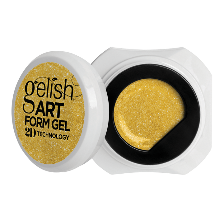 Gelish Art Form Gel - Effects Gold Shimmer 5g