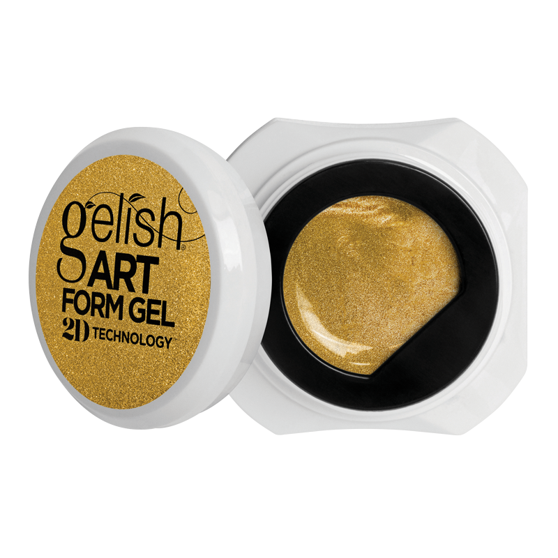 Gelish Art Form Gel - Effet Or Métallique 5g
