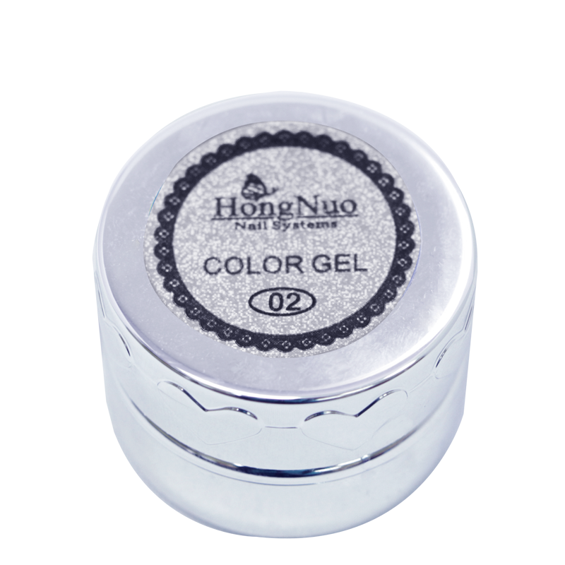 Line Drawing UV/LED Gel #02 Silver 8mL (Hong Nuo)