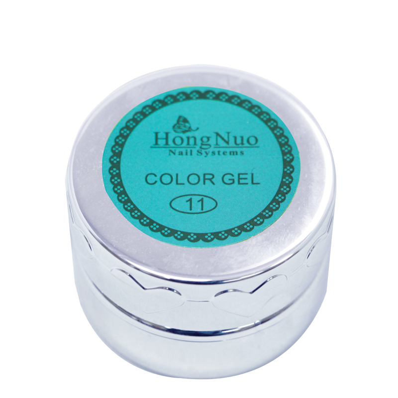 Gel Élastique UV/LED #11 Bleu Pâle 8mL (Hong Nuo)