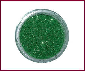 glitter vert