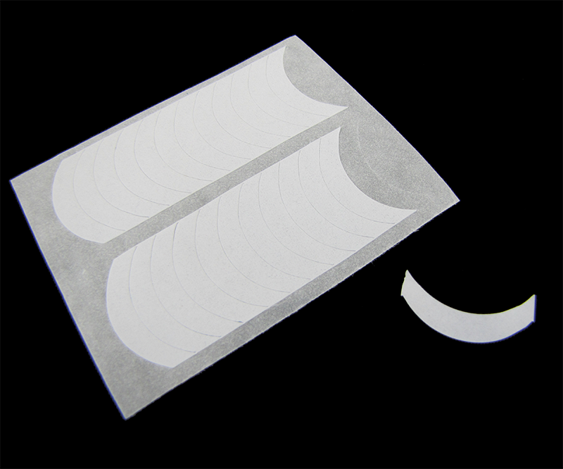 autocollant french manucure demi lune
