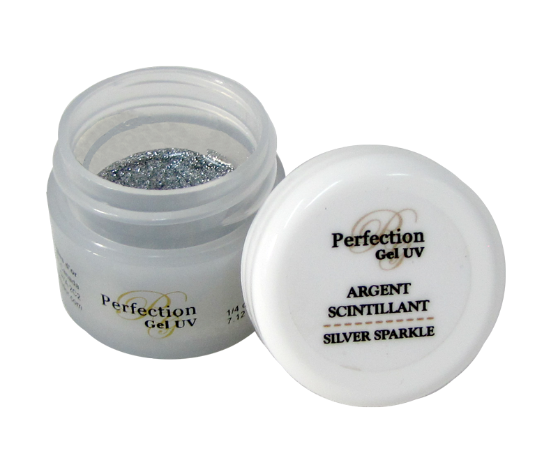Perfection Silver Sparkle UV gel