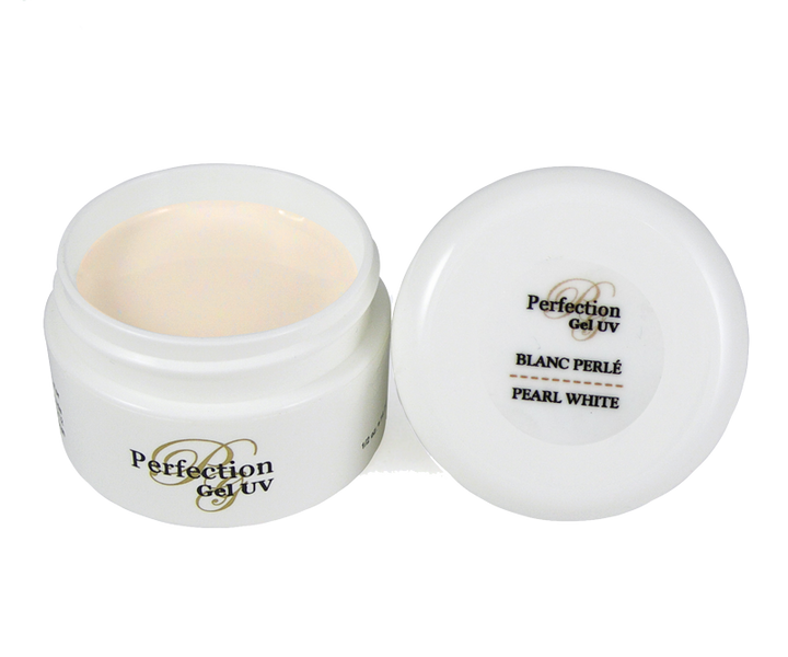 Gel UV Perfection Couleur Blanc Perlé (Pearl White) 1/4