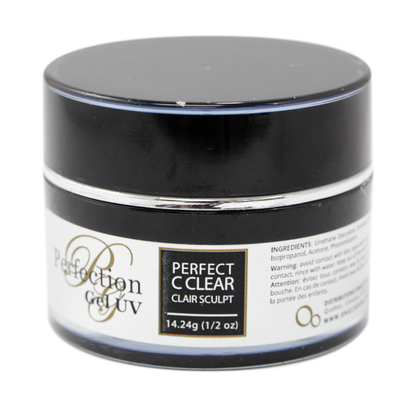 Gel uv Clair Sculpt 1/2oz Perfection pour ongles gel