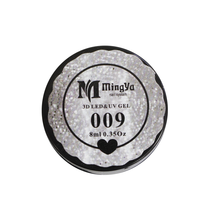Gel Paint UV/LED #009 Argent (MingYa)