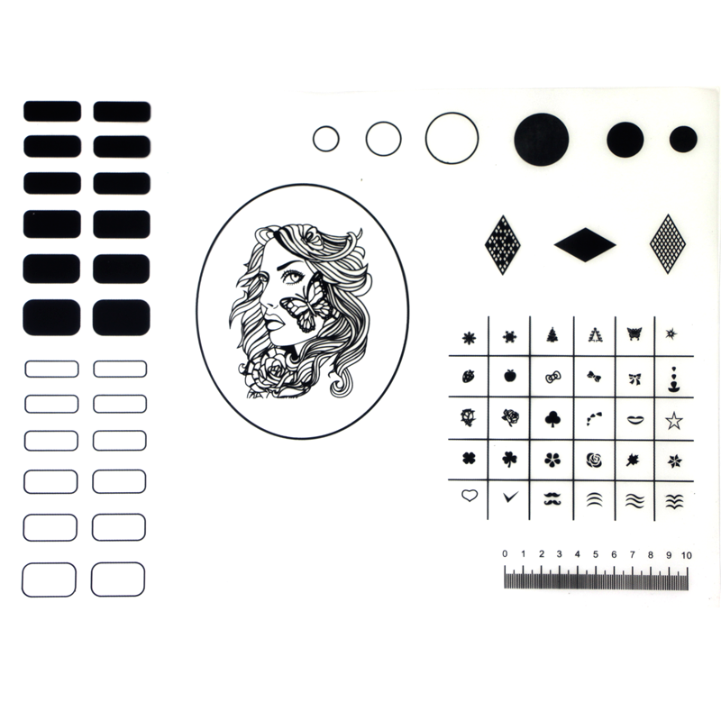 Grand Tapis de Silicone pour Nail Art 