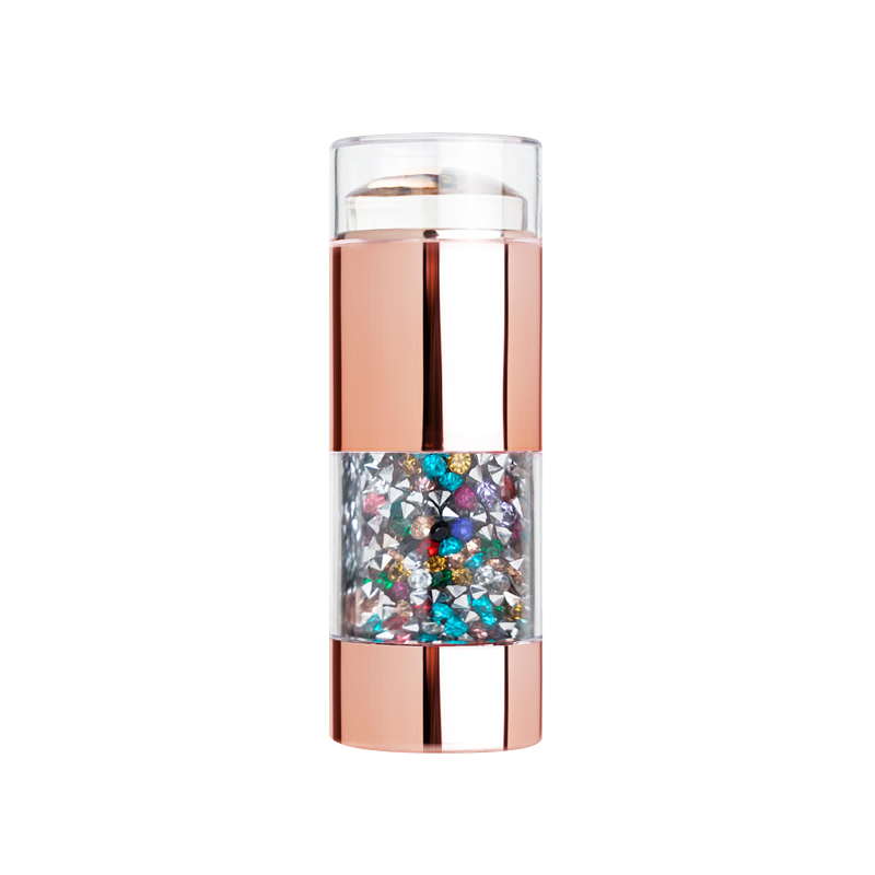 Grattoir et tampon pour stamping XL Or Rose & Pierres (26mm)