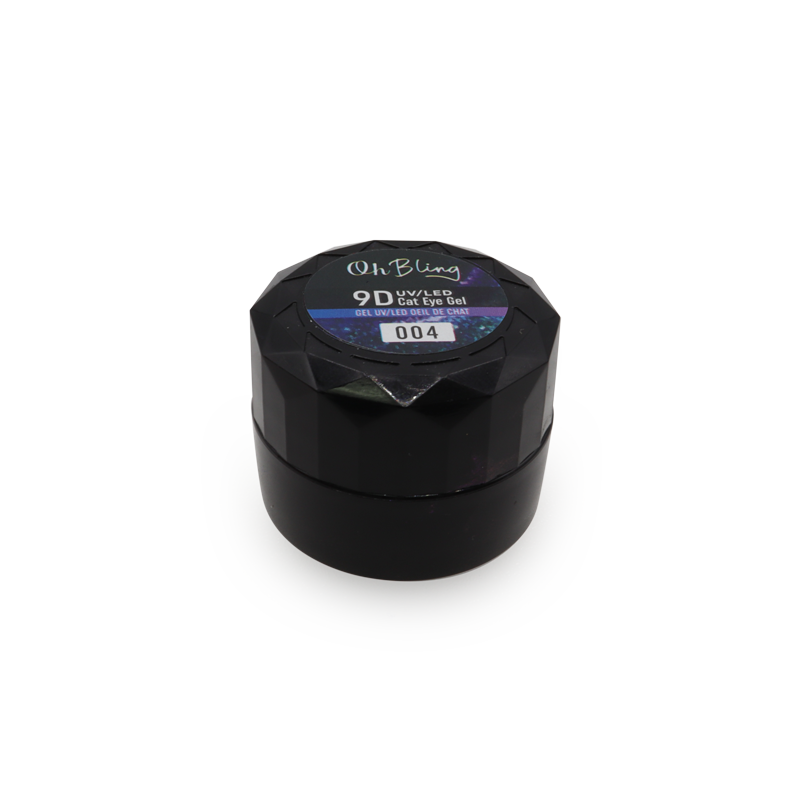 Oh Bling 9D Cat Eye UV Gel 004 - Blue/Purple Holo 8mL