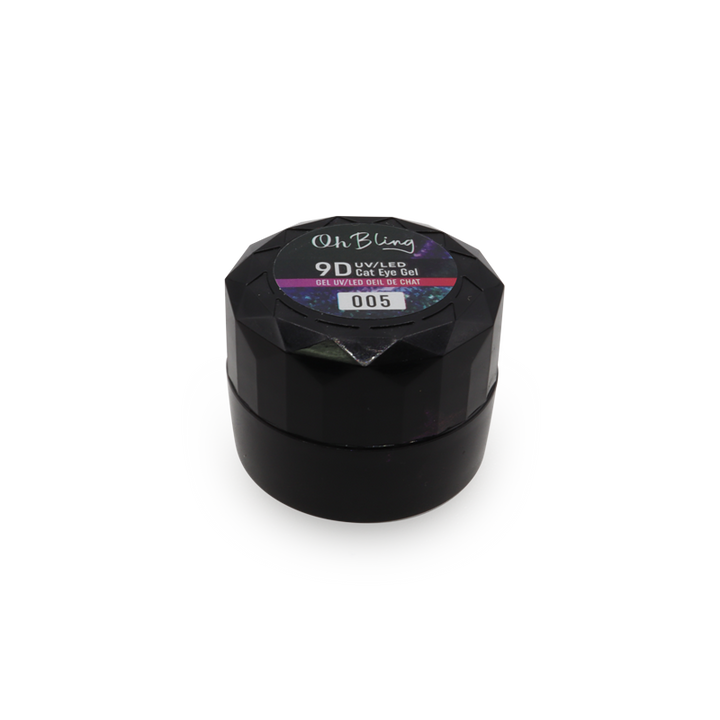 Oh Bling 9D Cat Eye UV Gel 005 - Purple/Pink Holo 8mL