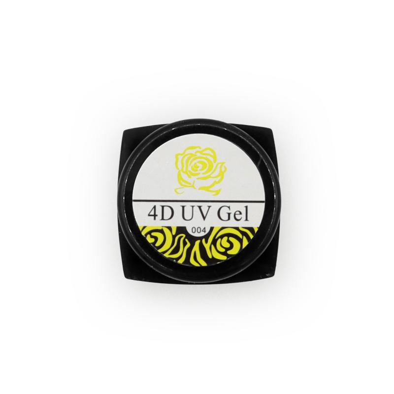 4D Carving UV Gel #004 Yellow