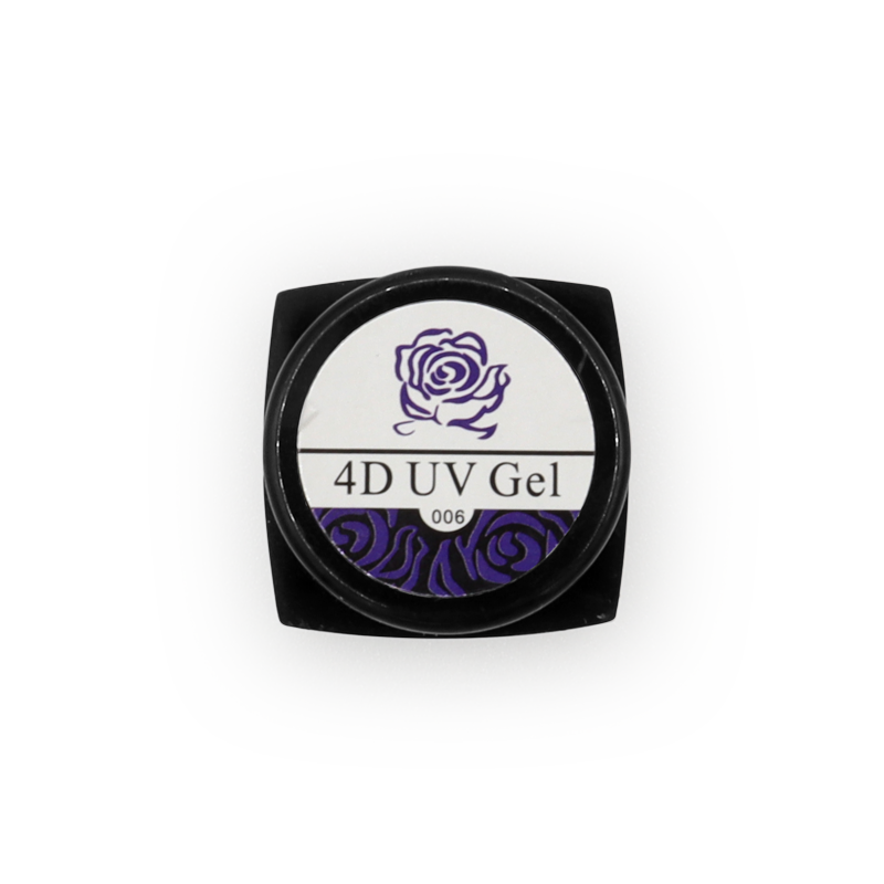 4D Carving UV Gel #006 Deep Purple