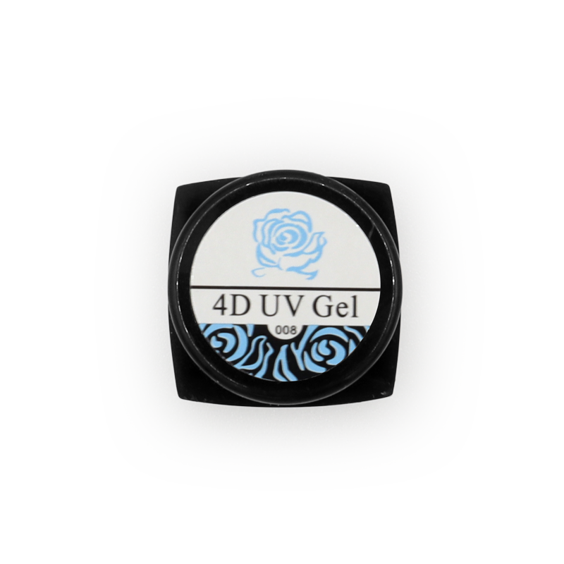 4D Carving UV Gel #008 Light Blue