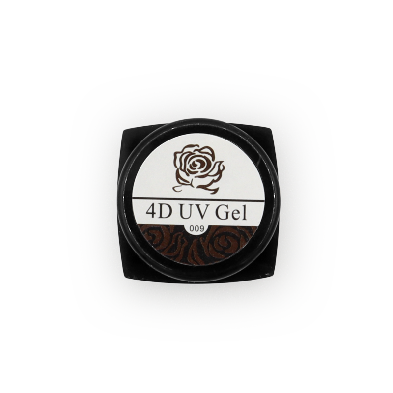 Gel UV Pâte 4D #009 Brun