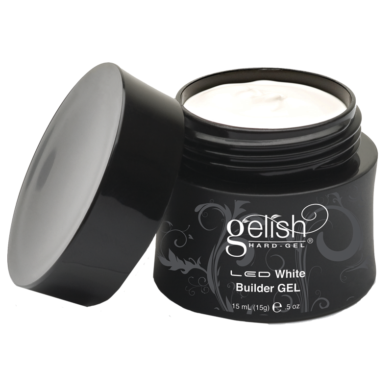 Gelish Hard Gel White Builder - Construct. Blanc 15mL