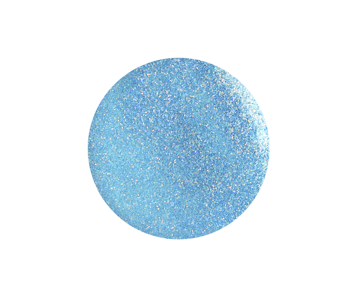 poudre acrylique bleu