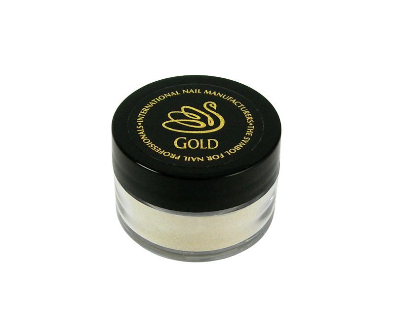 poudre acrylique or