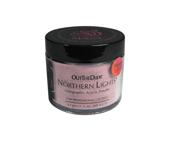 INM Powder Northern Light Holographic Mauve 1.5oz