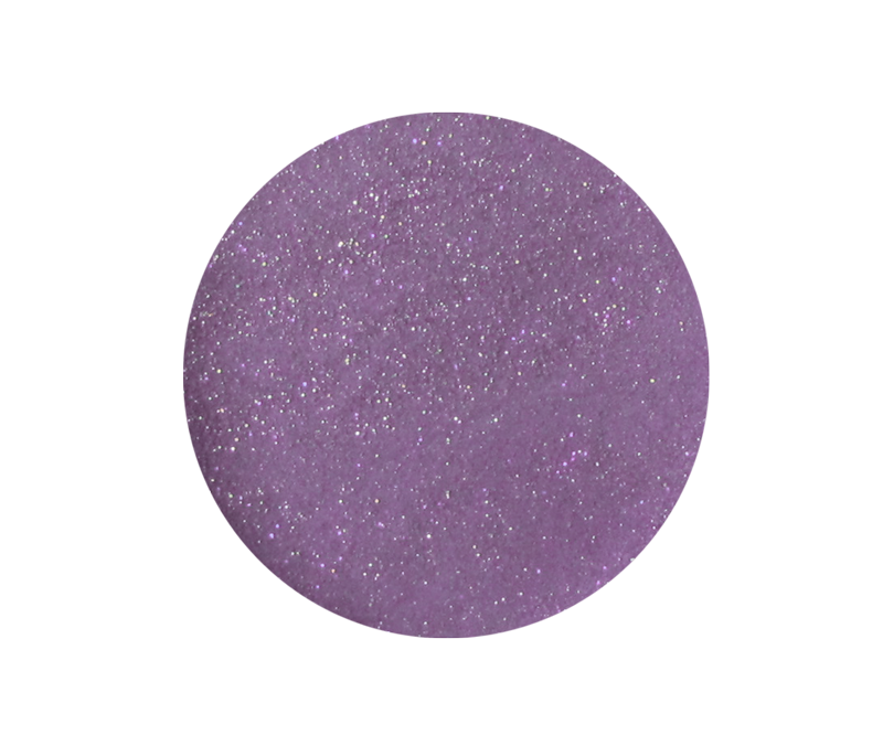poudre acrylique holo mauve
