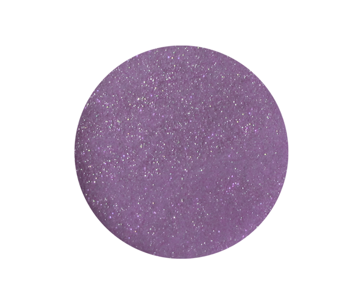 poudre acrylique holo mauve