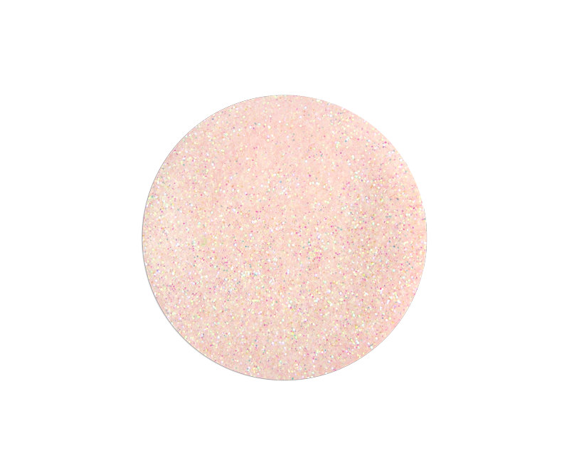 pour acrylique holographique rose