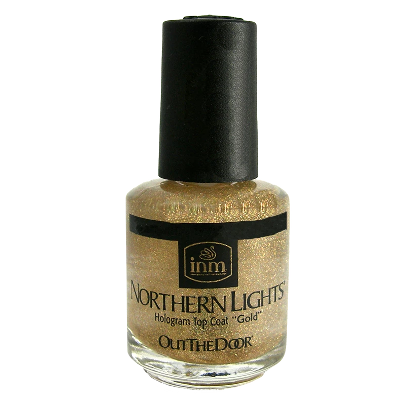 INM Northern Lights Gold Top Coat 1/8 oz