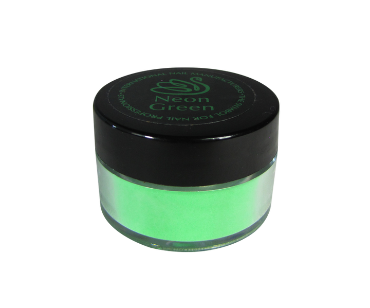 poudre acrylique verte