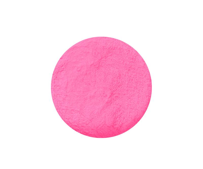 poudre acrylique rose néon