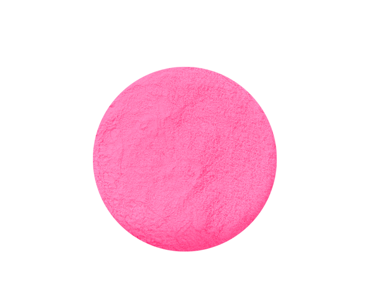 poudre acrylique rose néon