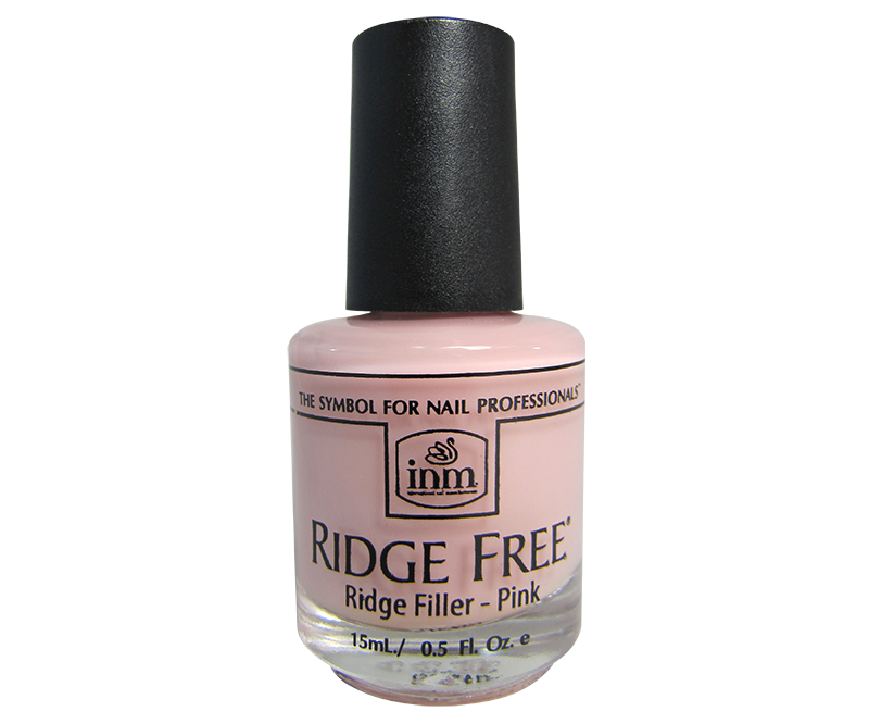 INM Ridge Free Vernis Comble Stries Rose 1/2 oz
