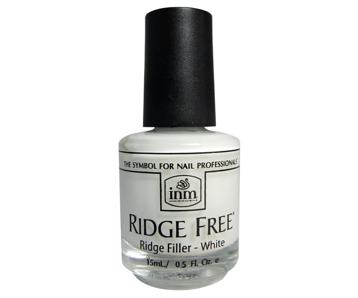 INM Ridge Free Vernis Comble Stries Blanc
