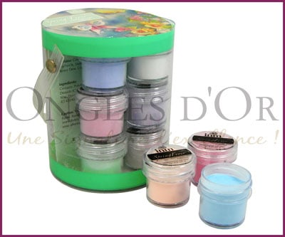 INM Ensemble Poudre Pastel Spring Fever Collection (12x1/4oz)