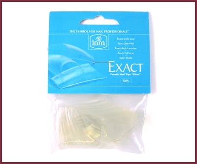 INM Prothèses Exact Clear Nail Tips 50 pcs #2