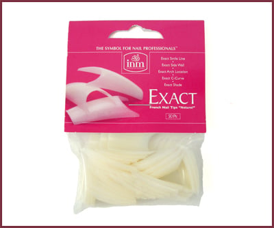 INM Prothèses Exact Natural Nail Tips 50 pcs #8