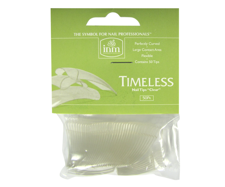 INM Prothèses Timeless Clear Nail Tips 50 pcs 