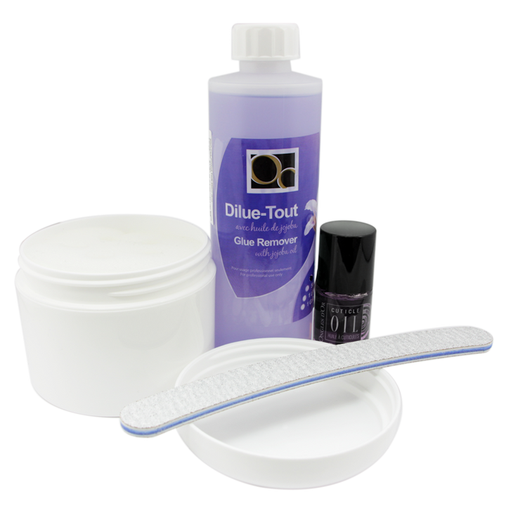 kit pour fondre les faux ongles