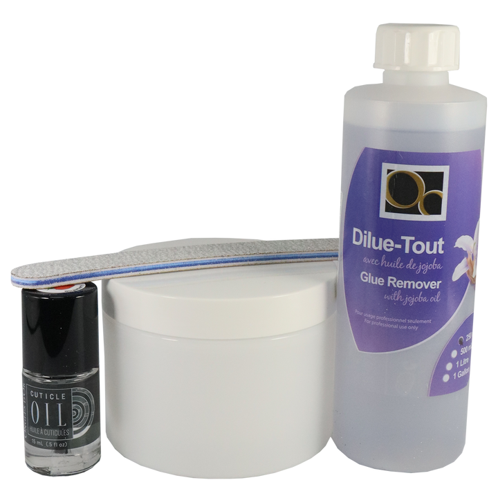 kit pour fondre les faux ongles