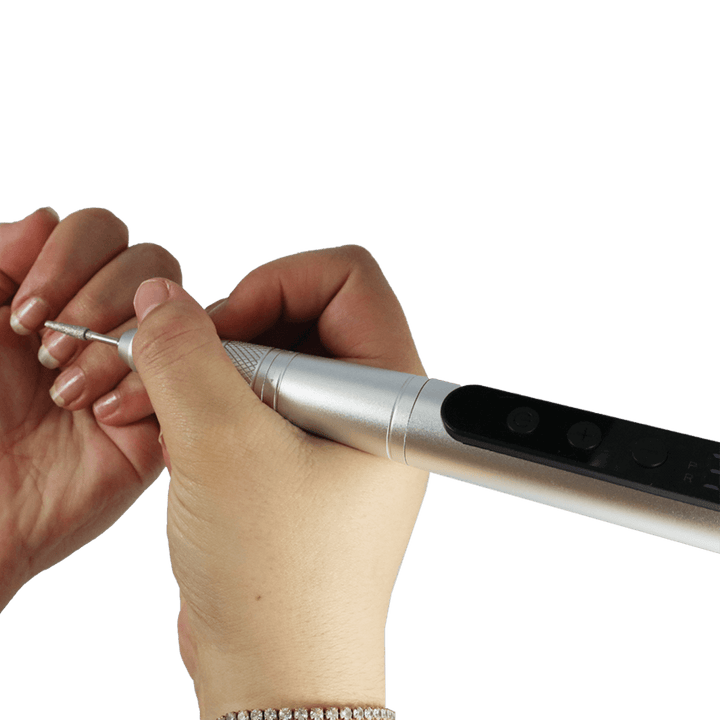 Portative Cordless Nail File GT 35K 110V - Silver