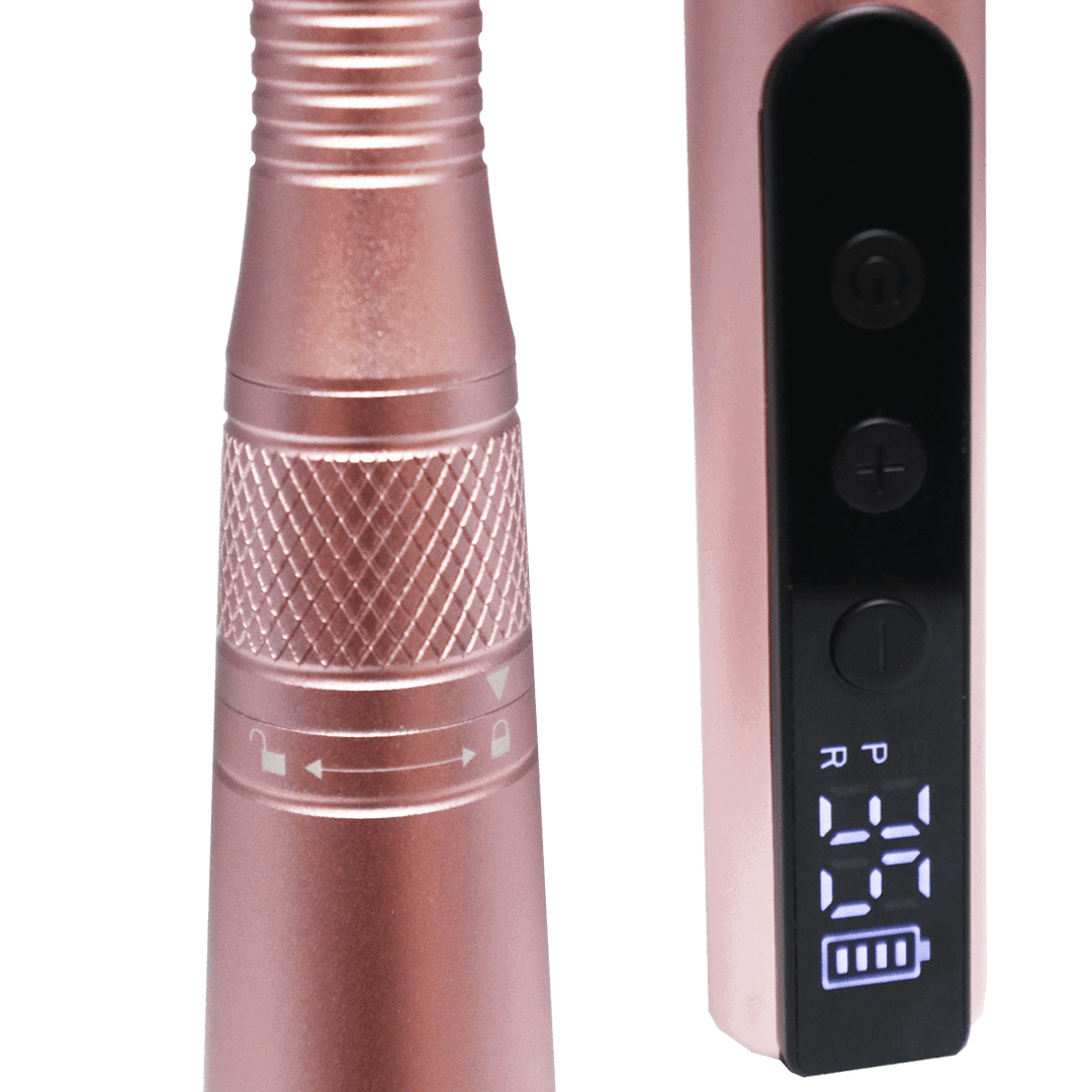 Portative Cordless Nail File GT 35K 110V - Pink